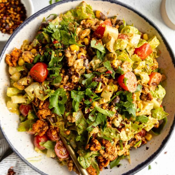 Easy Healthy Taco Salad w/ Ground Turkey - delicious!