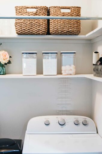 15 Laundry Closet Organization Ideas - Jar Of Lemons