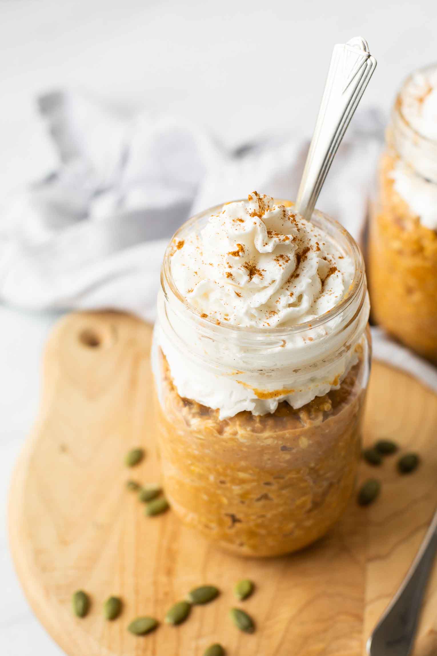 Pumpkin Pie Overnight Oats Jar Of Lemons
