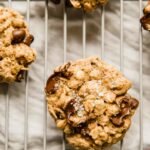 Close up of lactation cookies.
