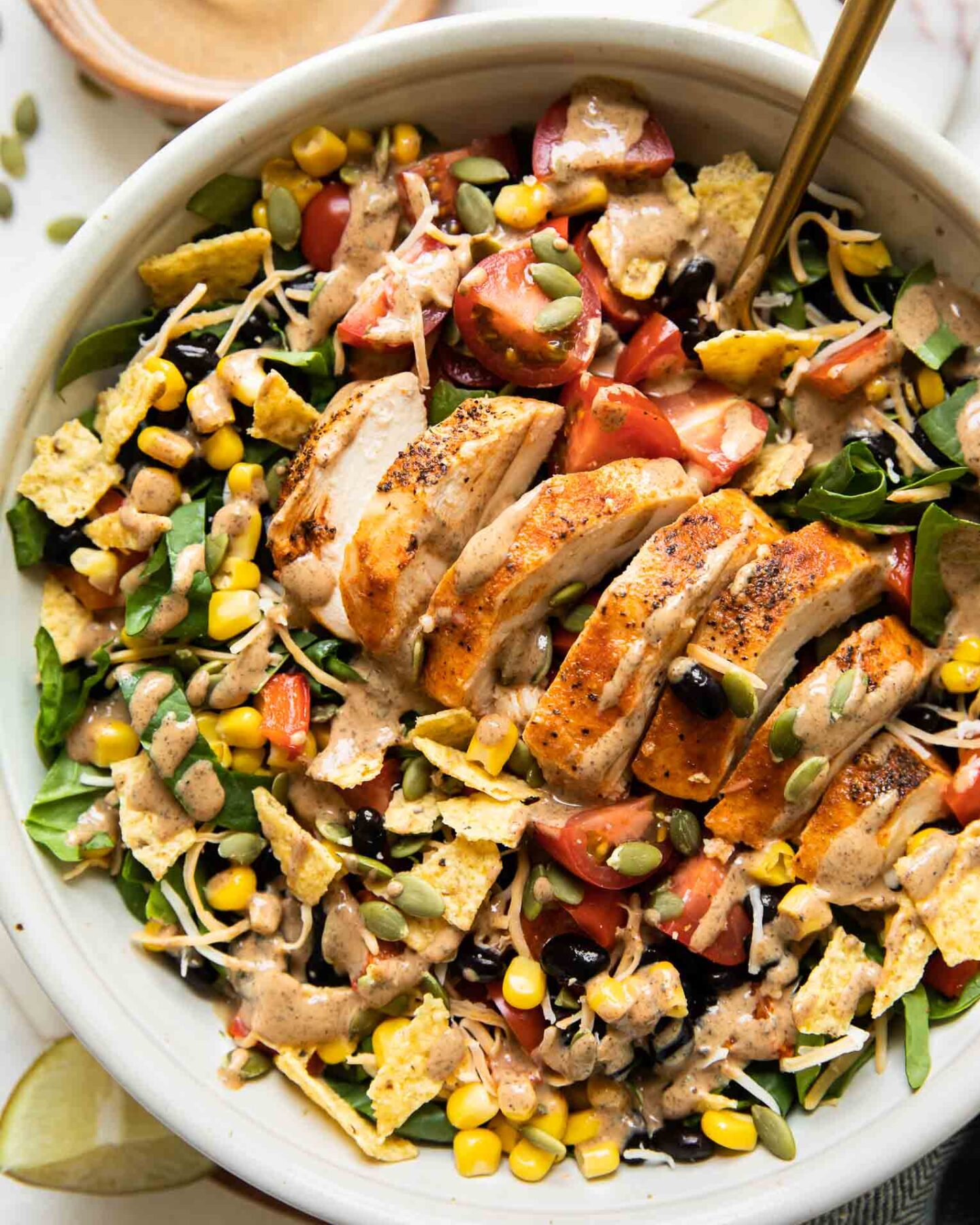Spicy Southwest Salad Recipe (Chick-Fil-A Copycat)