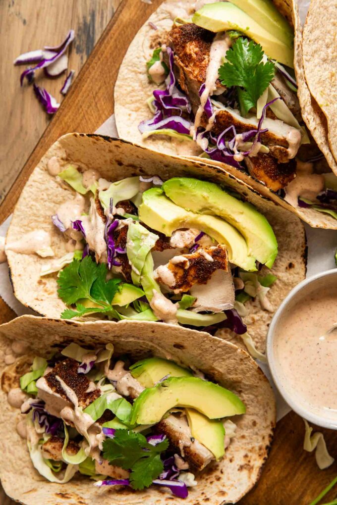 Baked Mahi Mahi Tacos Jar of Lemons