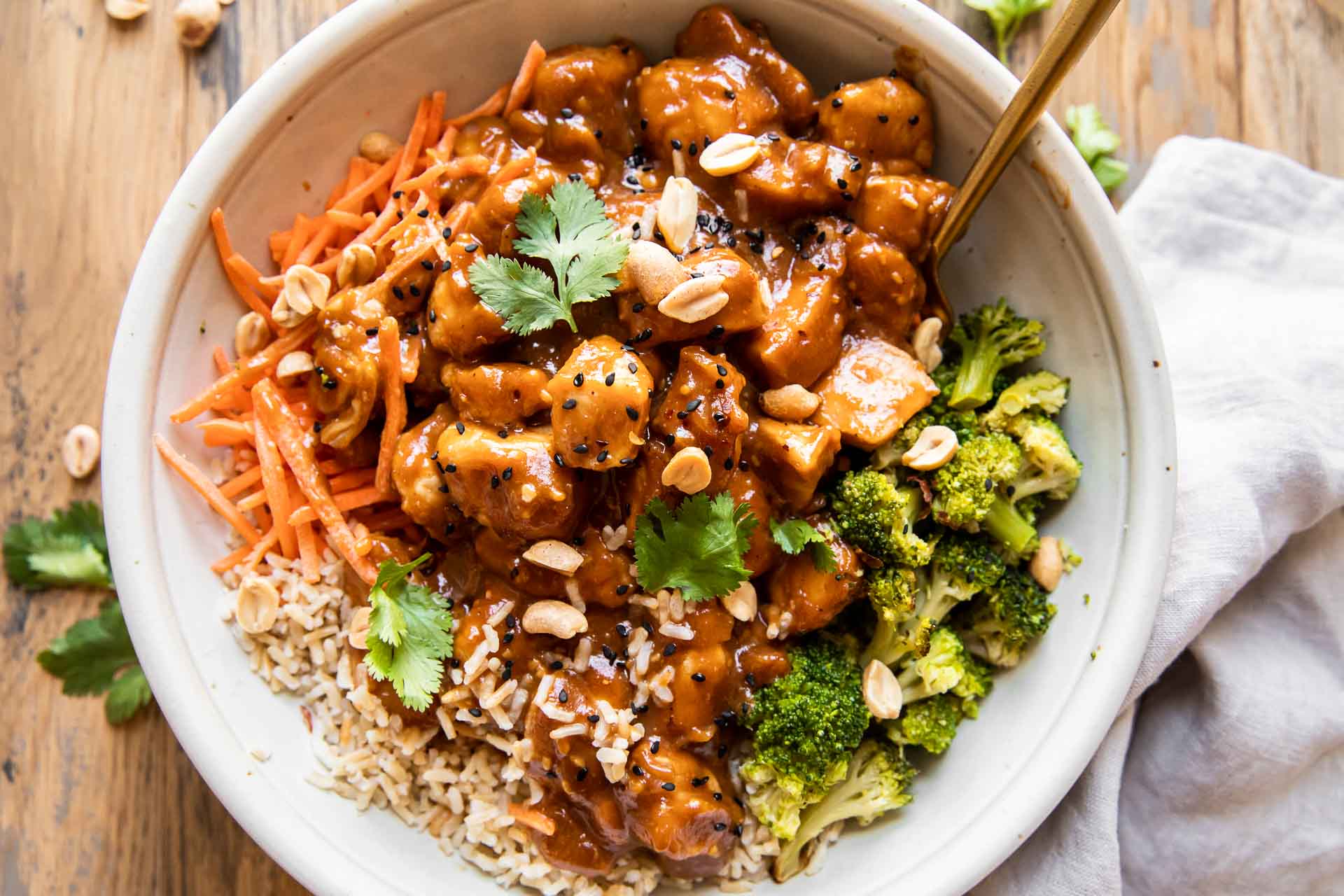 Peanut Butter Chicken Recipe (30 Minutes!) - Jar Of Lemons