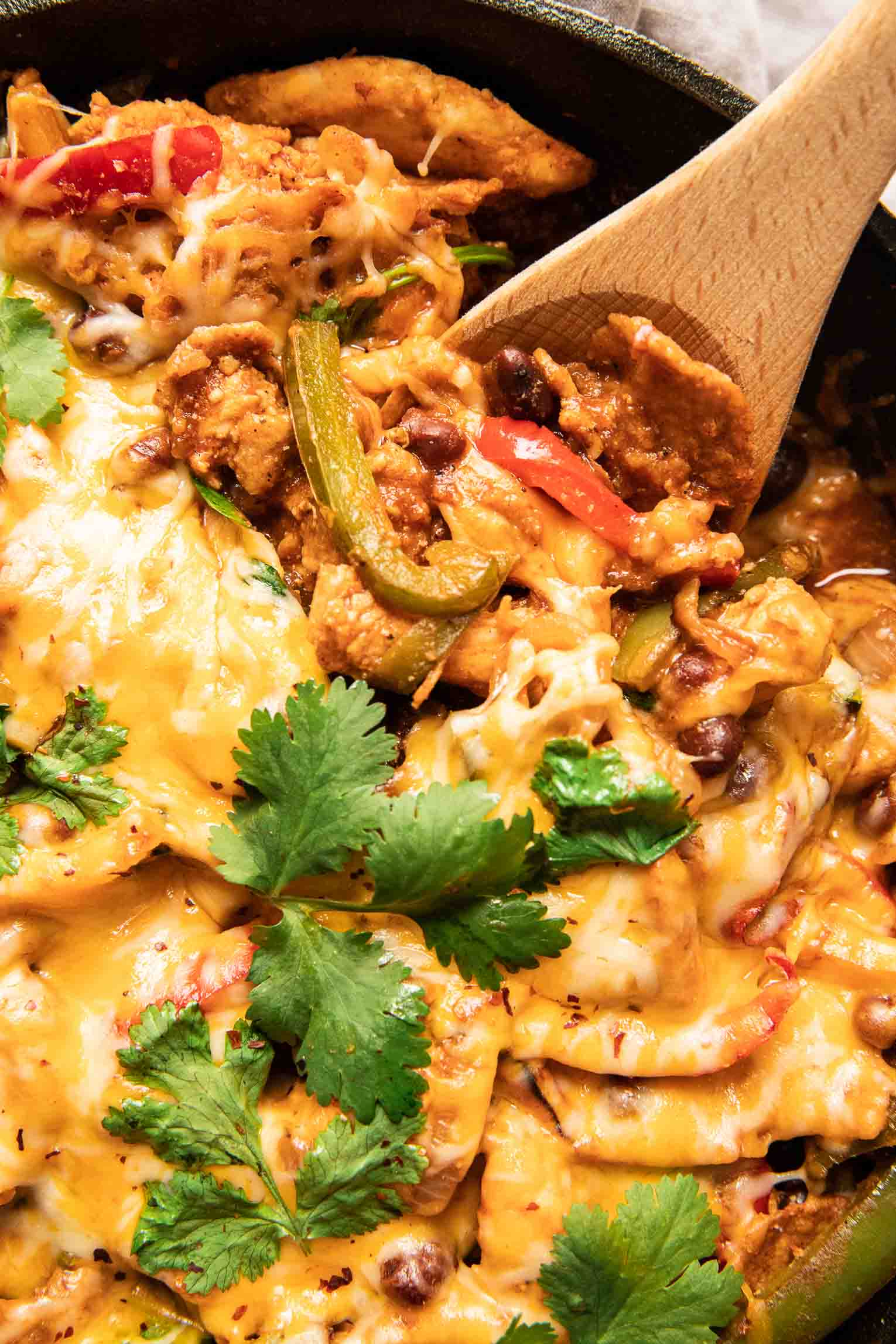 Chicken Fajita Casserole (+ make ahead tips) - Jar Of Lemons
