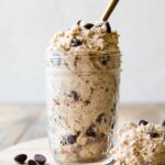 Protein Cookie Dough in a jar.
