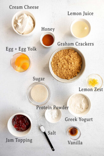 Protein Powder Cheesecake - Jar Of Lemos