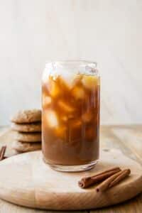 Iced Gingerbread Oatmilk Chai Latte - Jar Of Lemons