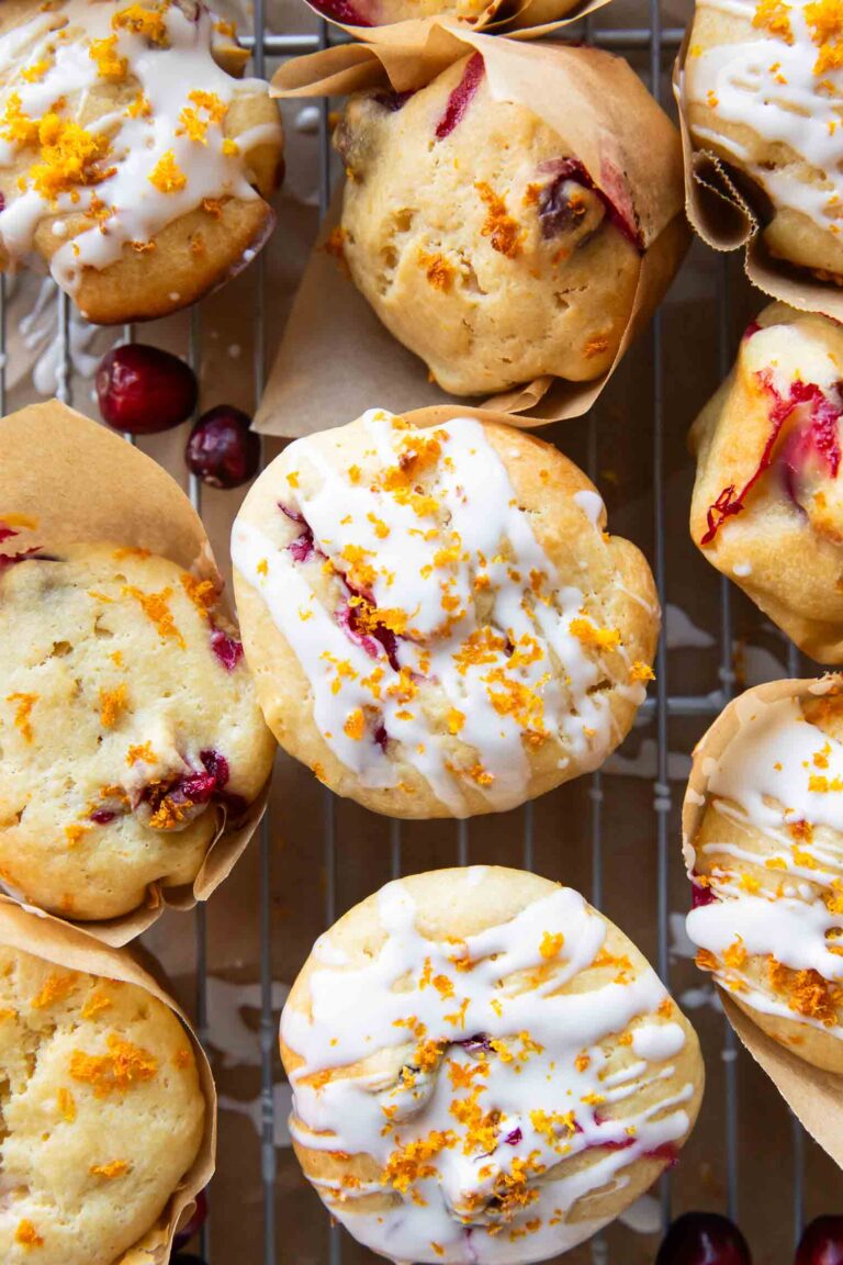 Cranberry Orange Muffins with Cottage Cheese - Jar Of Lemons