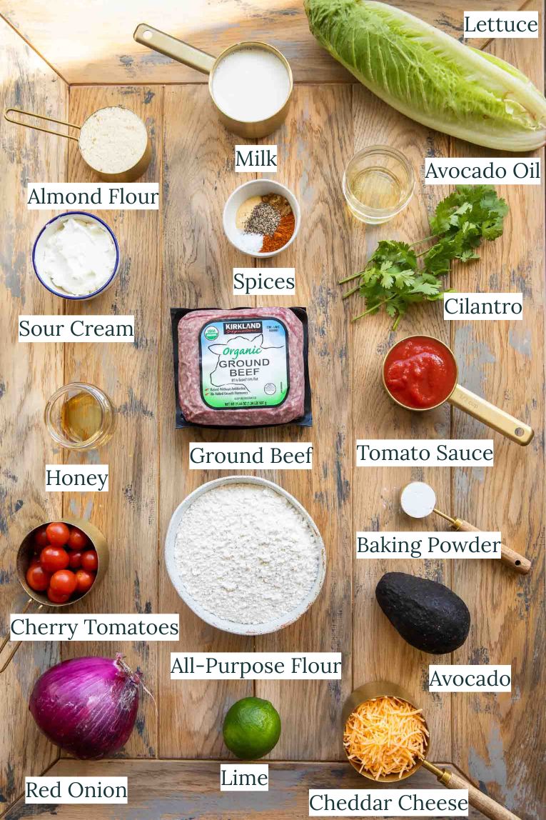 Taco Bell Chalupa ingredients.