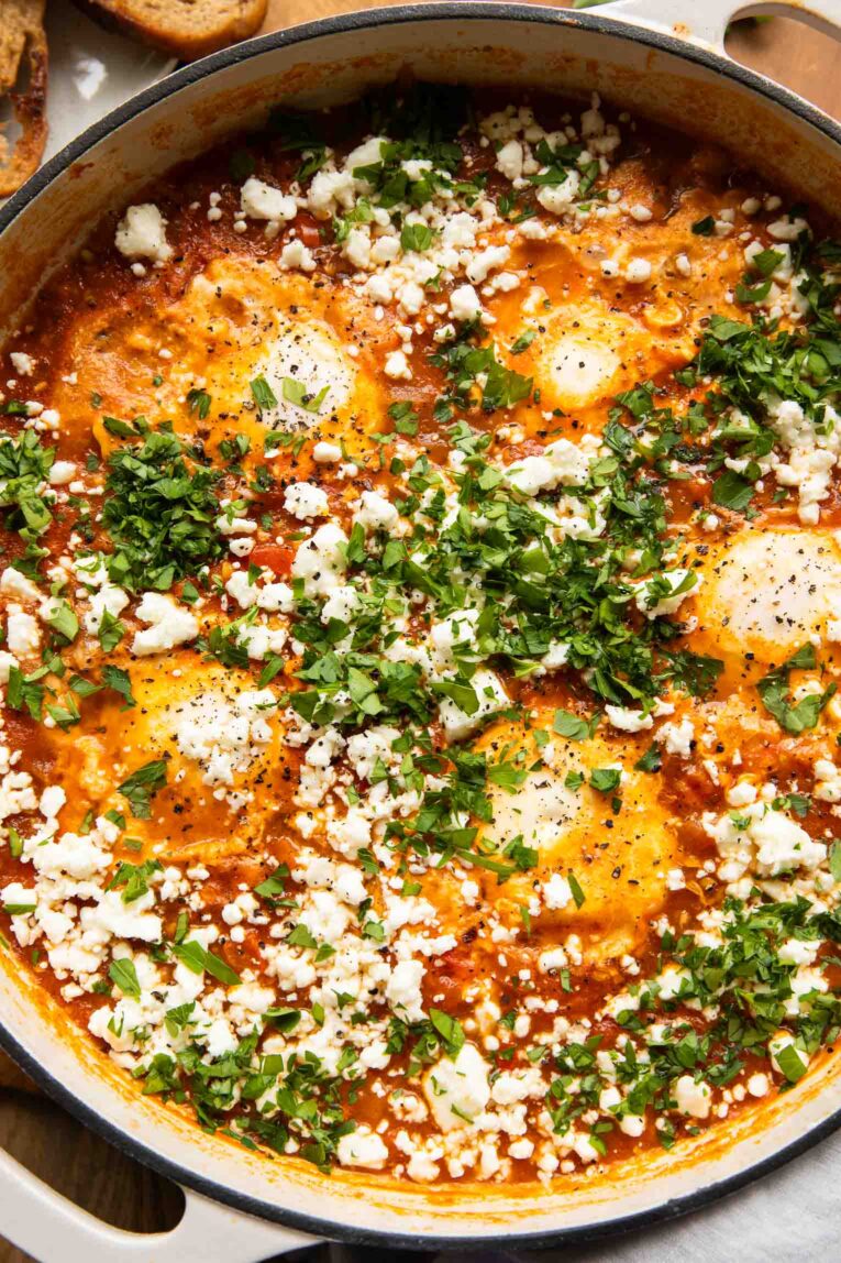 Shakshuka in a pot.