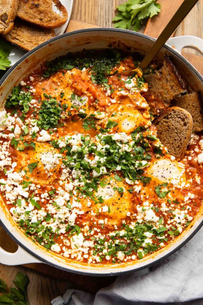 Shakshuka in a pot.