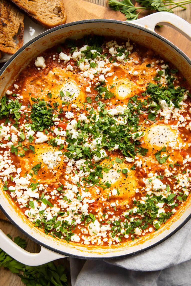 Shakshuka in a pot.