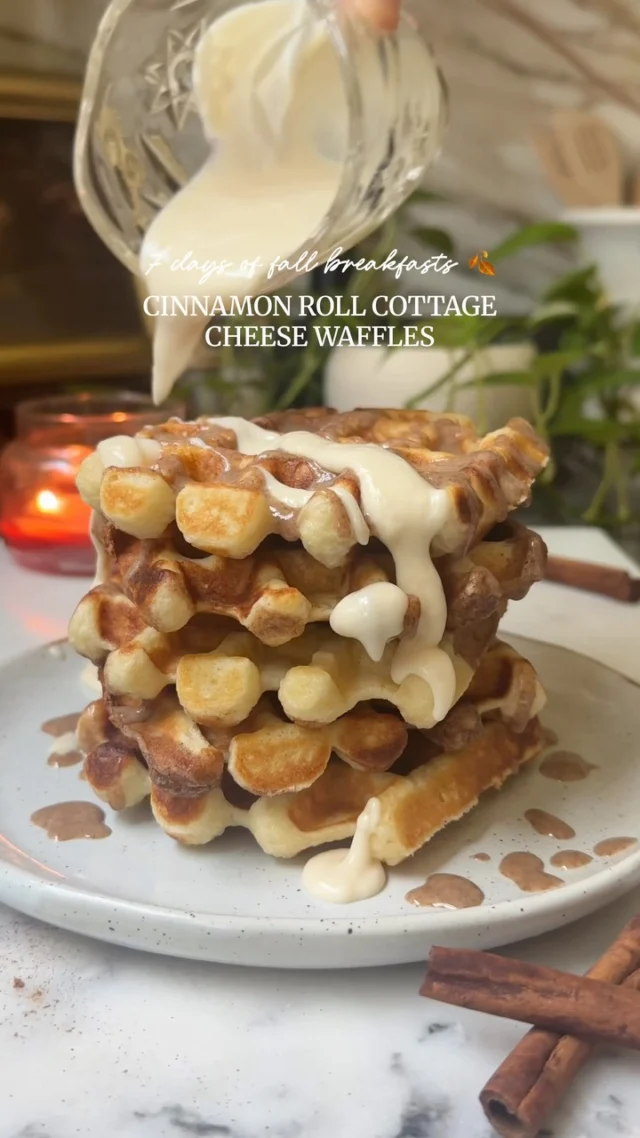 Day 6 of 7 Days of Fall Breakfasts: CINNAMON ROLL COTTAGE CHEESE…