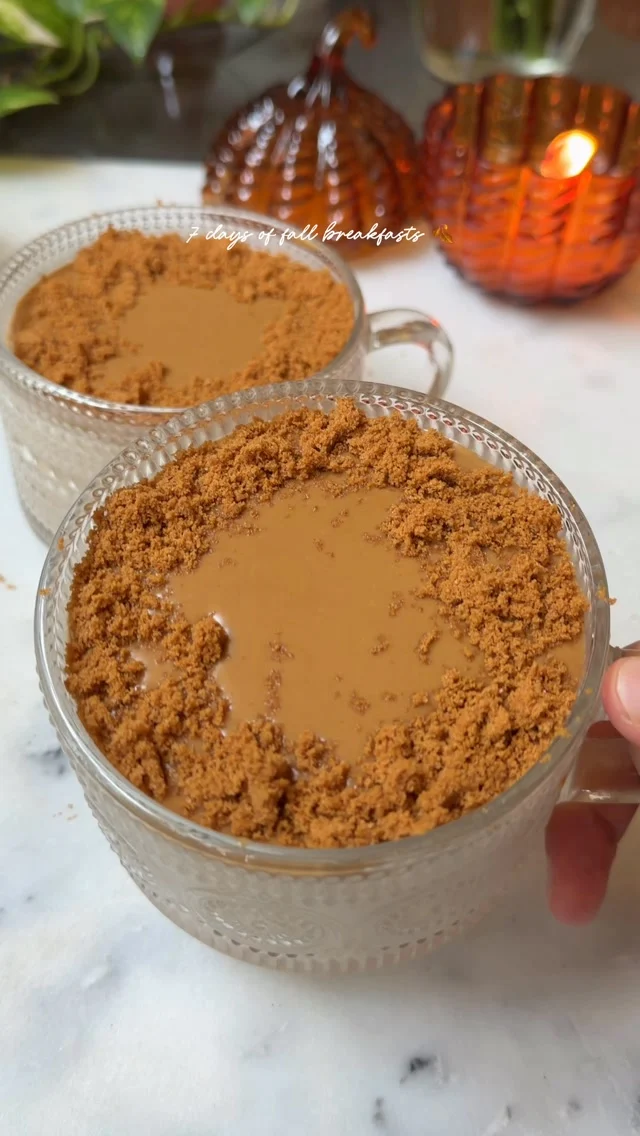 Day 12 of 7 Days of Fall Breakfasts: BISCOFF COOKIE OVERNIGHT OATS…